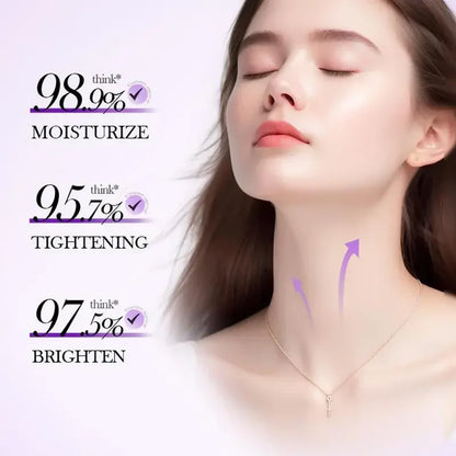 Juxek® Neck Firming Cream Reduces Wrinkles and Double Chin,Five Rollers for All Around Massage