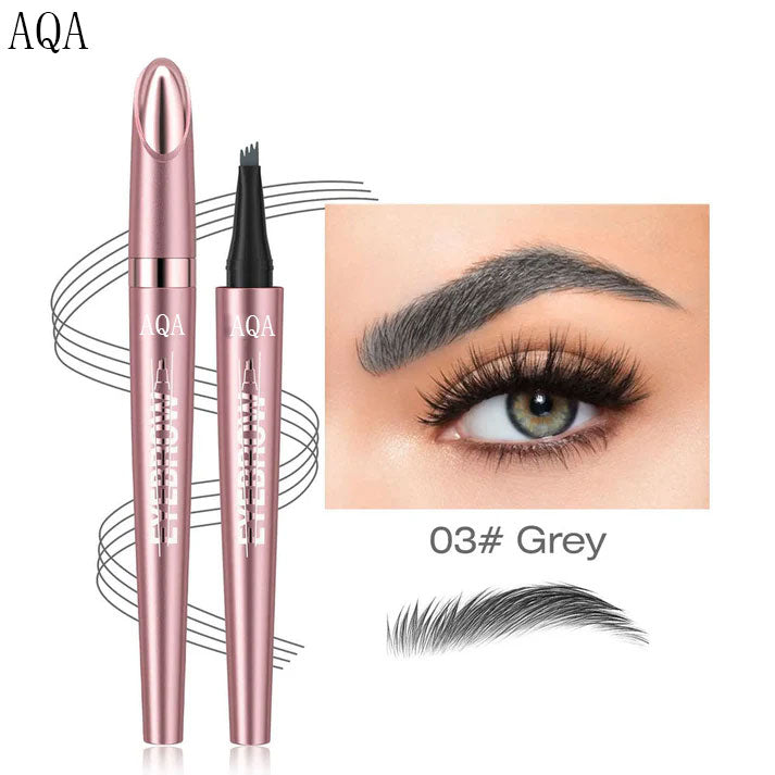 The Precision Micro-Fork Brow Pen: 36-Hour Waterproof Formula for Naturally Defined, Flawless Brows (Vegan & Cruelty-Free)