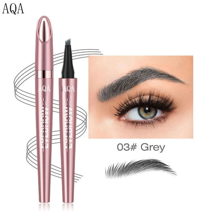 The Precision Micro-Fork Brow Pen: 36-Hour Waterproof Formula for Naturally Defined, Flawless Brows (Vegan & Cruelty-Free)