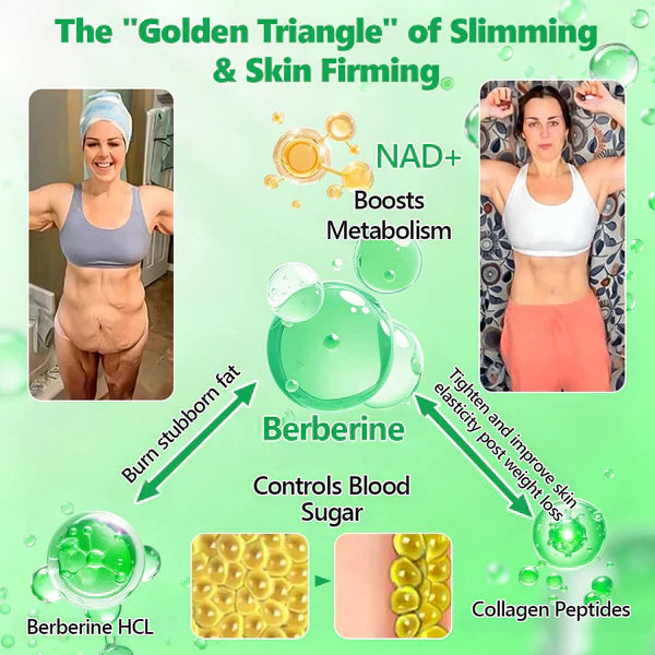 New 2026 Upgrade: Juxek® Berberine 10-in-1 Nano Microneedle Patch with Science-Backed Formula