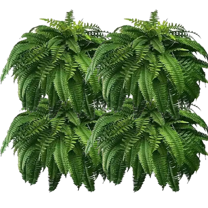 🔥 On Sale Only Today 🌱 UV Resistant Ferns Artificial Plants Large for Planters, Office & Home Decor, Outdoor & Indoor